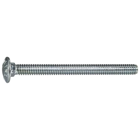 Midwest Fastener Carriage Bolt, Square Neck, 20 (Coarse), 3 in L, Steel, Zinc Plated, 100 PK 07485